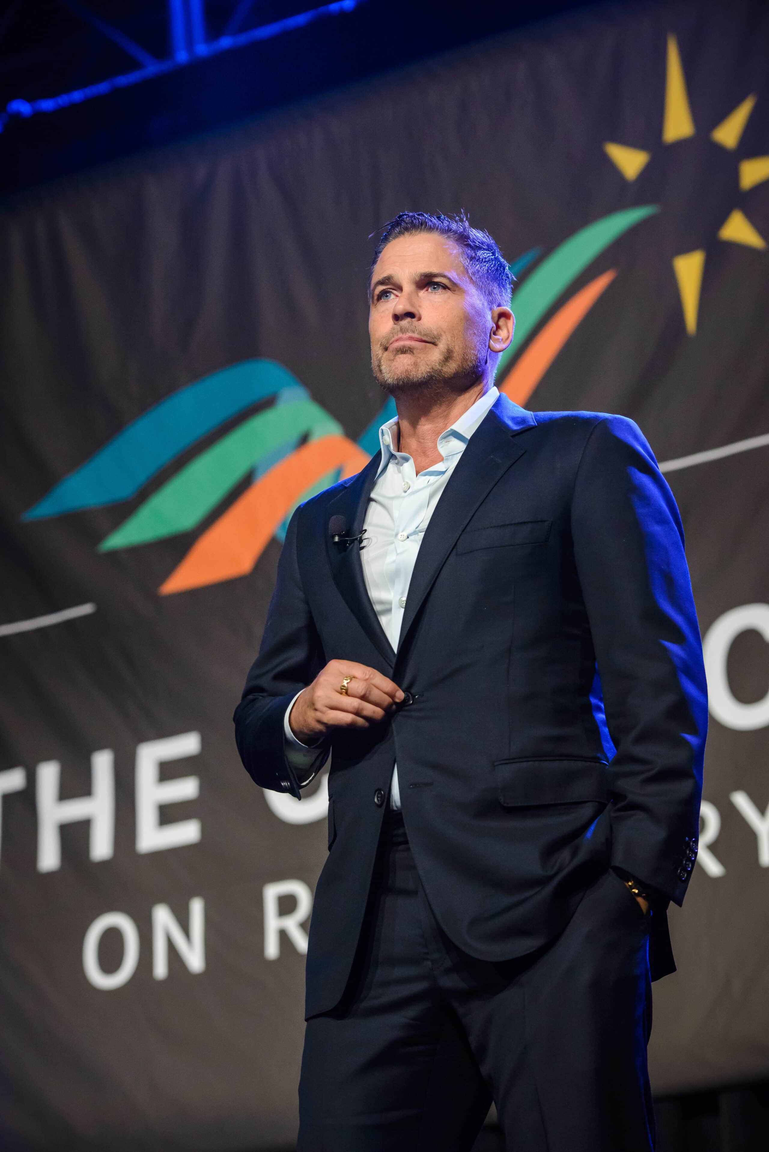 Rob Lowe Speaks at The Council on Recovery's Fall Luncheon