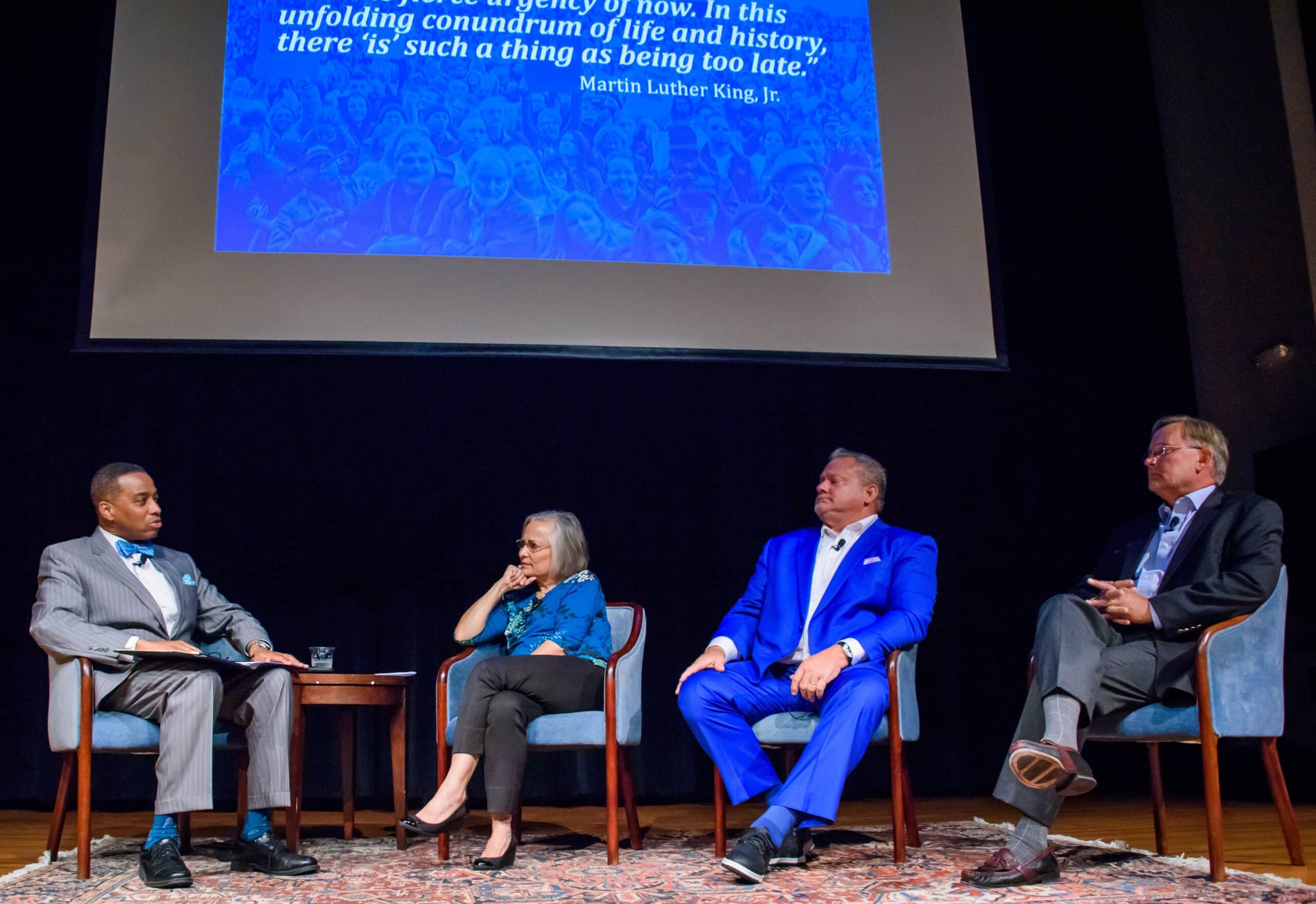 Khambrell Marshall, Maureen Wittels, Randy Grimes, & Jim Hood