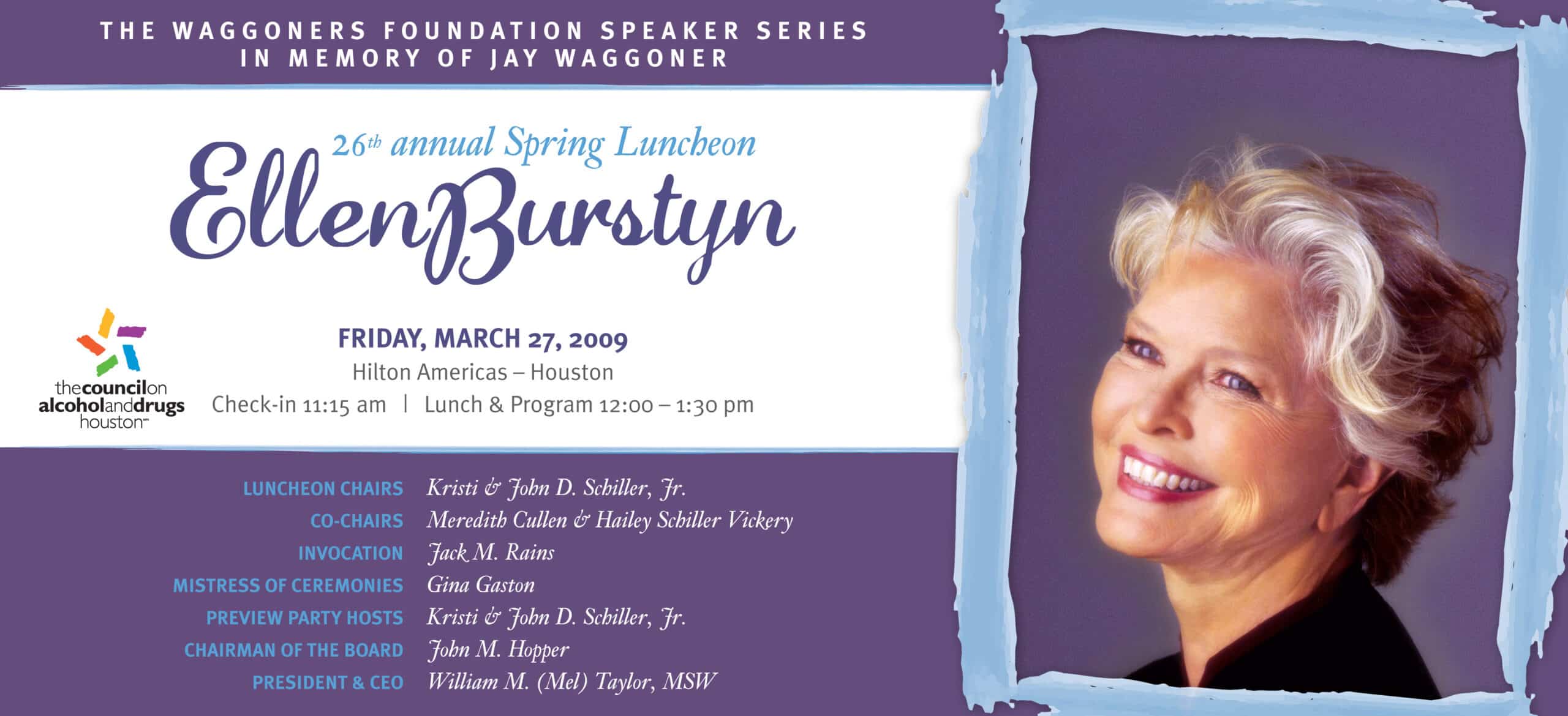 Ellen Burstyn-Council on Recovery Spring 2009