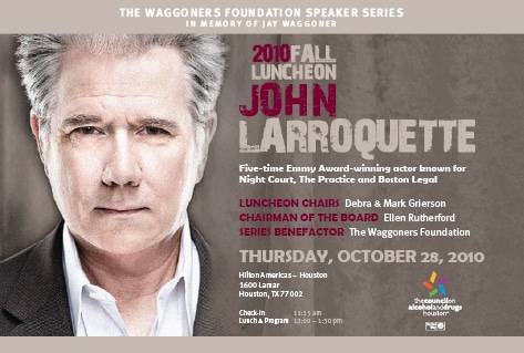 John Larroquette-Council on Recovery Fall 2010