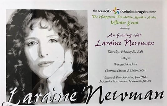 Laraine Newman Council on Recovery Spring 2001