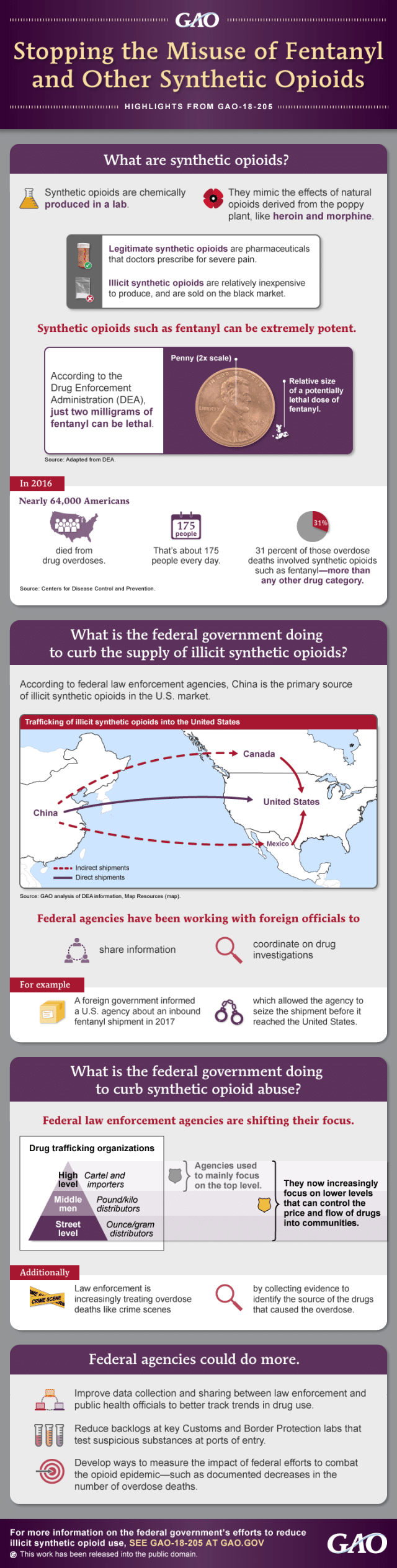 GAO fentanyl Infographic