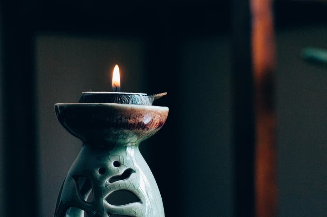 Meditation candle