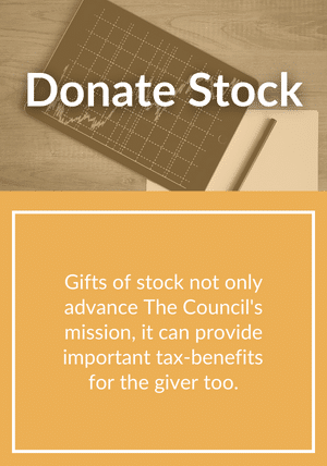 stock donation