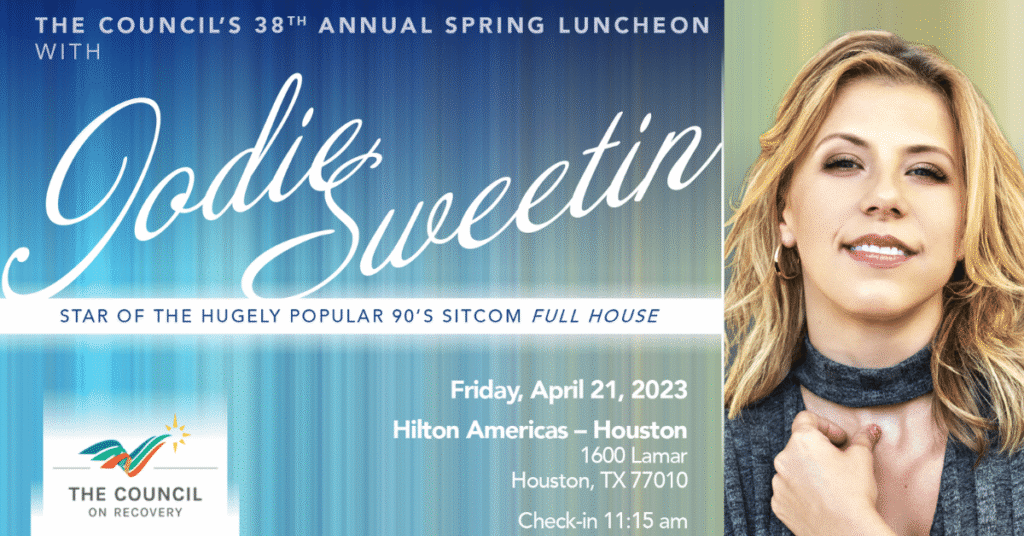 Announcing Jodie Sweetin as Keynote Speaker for our 38th Annual Spring Luncheon 1 Jodie Sweetin Save the Date