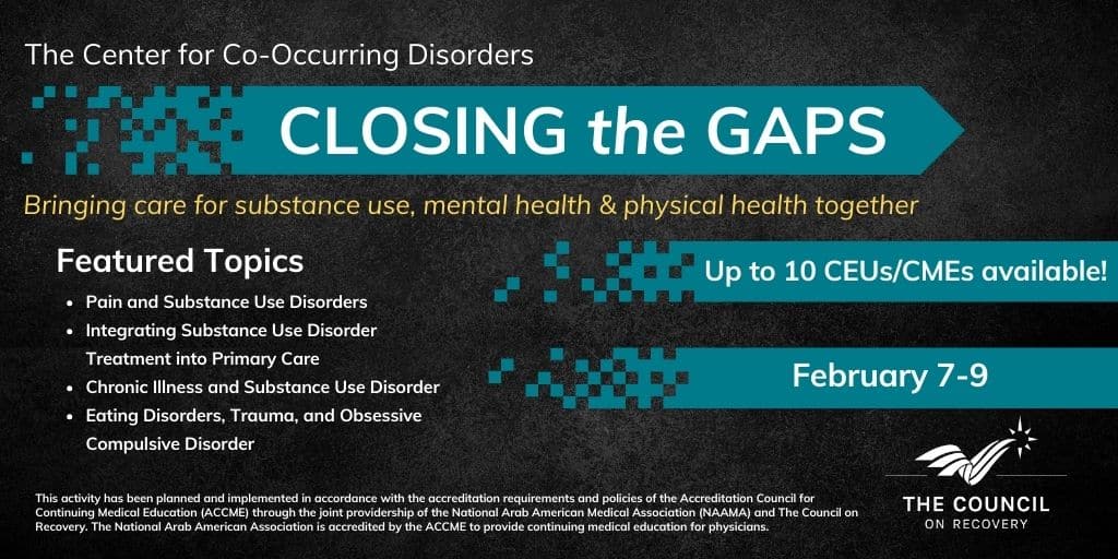 Council On Recovery To Host Symposium On Co-occurring Disorders 1 Co Occuring Disorders
